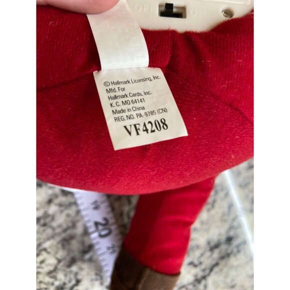 Hallmark Polar Express Santa Plush Musical Bell 2004 Christmas Not Tested - Picture 8 of 8